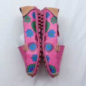 Venus Celia Leather Flat Casual Loafers